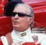 Vetrina del Museo di Collesano dedicata al pilota Siciliano Nino Vaccarella