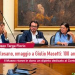 Ricordo del  Conte Masetti  che torna al  Museo di Collesano nel centenario della sua scomparsa